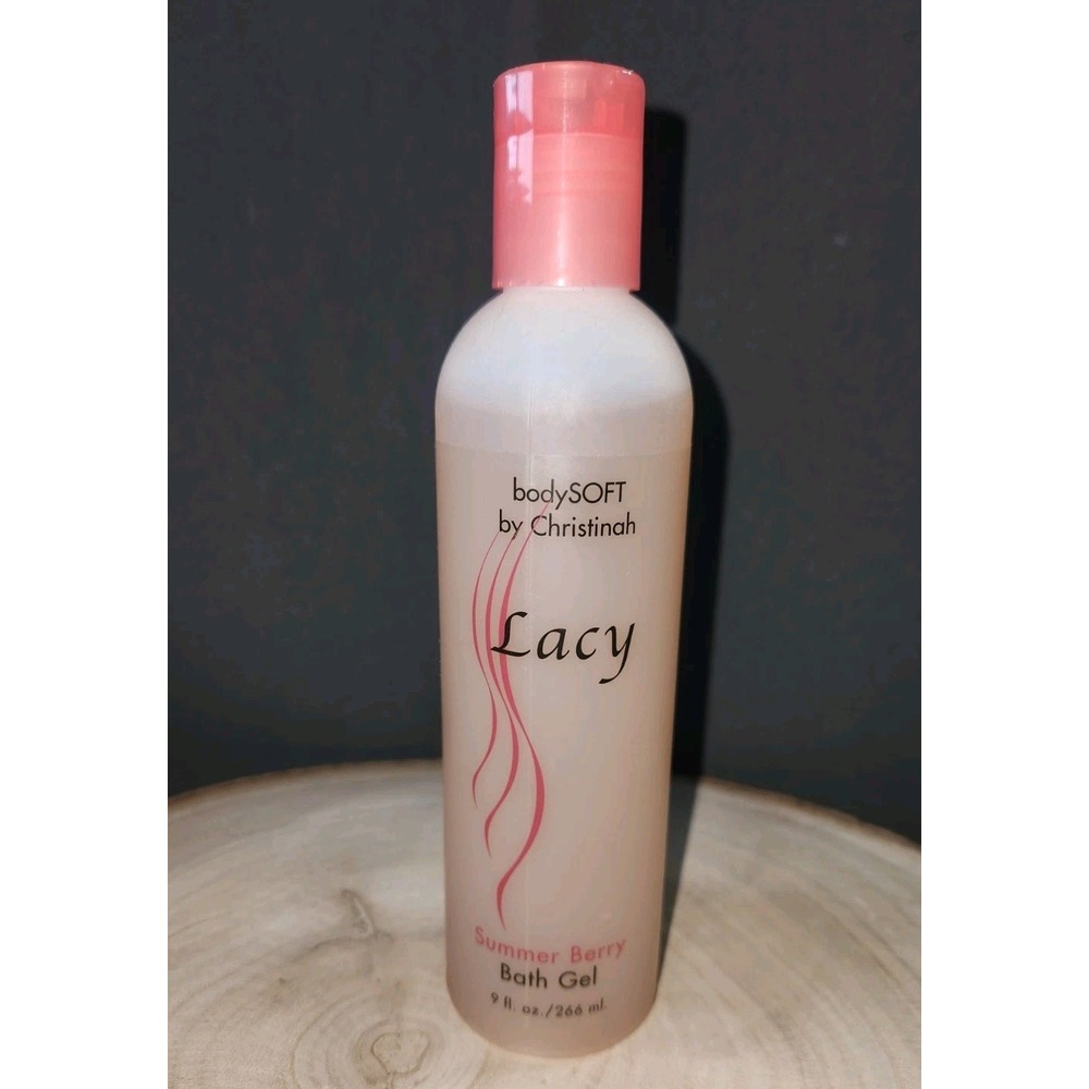 bodySOFT by Christinah Lacy SUMMER BERRY Bath Gel 9 Fl‎ Oz/266 ml~NEW ~RARE!